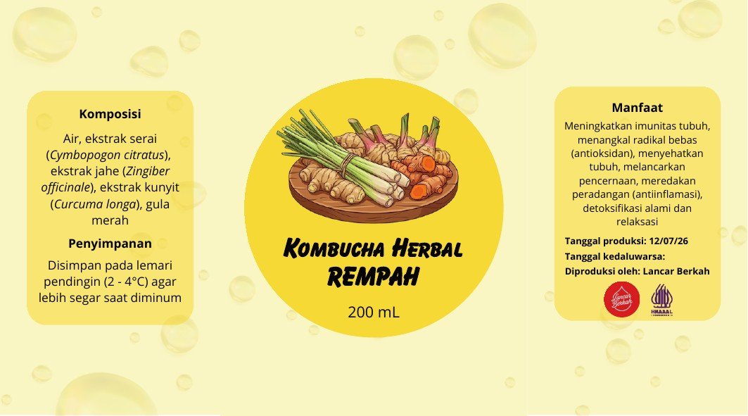 Kombucha Herbal REMPAH